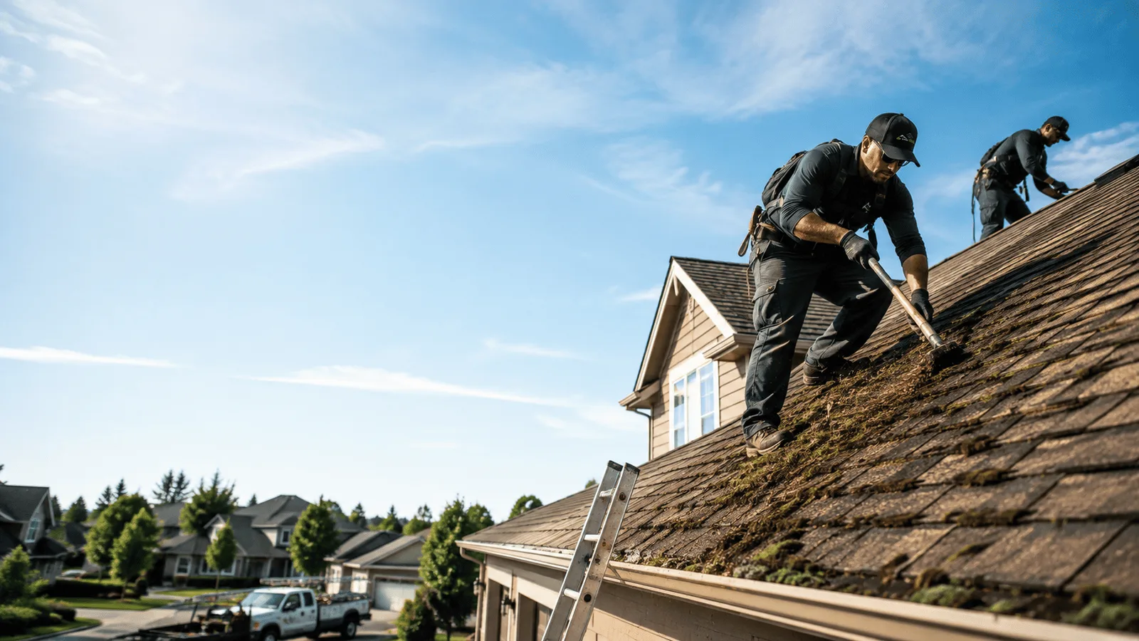 Roof Moss Removal in Belle Plaine, KS near me